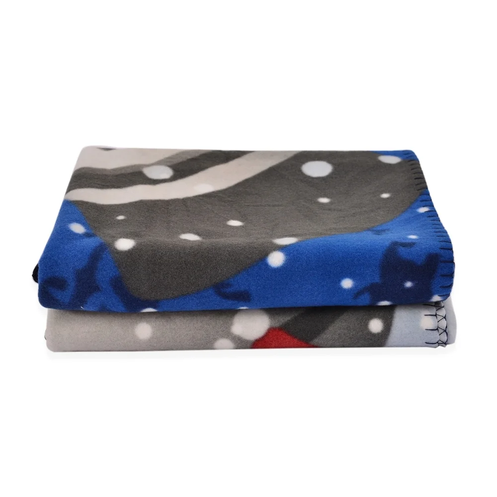 Snowman Themed Throw Blanket